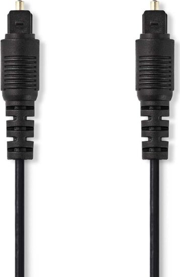 Nedis CAGB25000BK20 Toslink (apa - apa) kábel 2m - Fekete