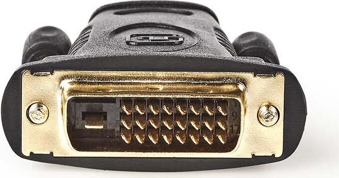 Nedis DVI apa - HDMI anya adapter - Fekete