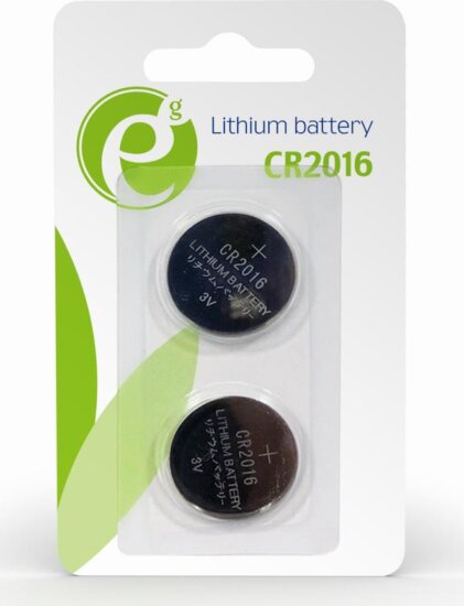 Energenie EG-BA-CR2016-01 Lithium CR2016 Gombelem (2db/csomag)