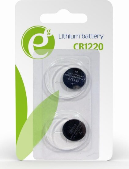 Energenie EG-BA-CR1220-01 Lithium CR1220 Gombelem (2db/csomag)