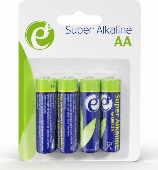 Energenie EG-BA-AA4-01 Alkaline LR6 AA Ceruzaelem (4db/csomag)