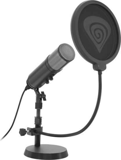 Natec Genesis Radium 600 Mikrofon - Fekete