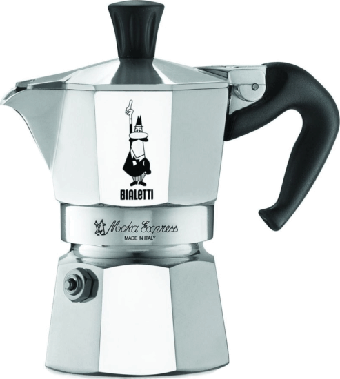Bialetti Moka Express 2 személyes kávéfőző - Ezüst Bialetti Moka Express 2 személyes kávéfőző - Ezüst