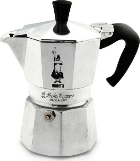 Bialetti Moka Express 1 személyes kávéfőző - Ezüst Bialetti Moka Express 1 személyes kávéfőző - Ezüst