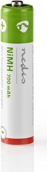 Nedis BANM7HR034B AAA 700mAh NiMh újratölthető elem (4 db / csomag)