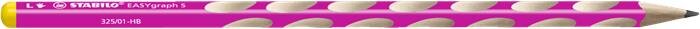Stabilo EASYgraph Háromszögletű "HB" Balkezes grafitceruza - Rózsaszín