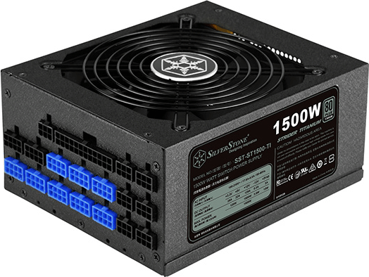 Silverstone 1500W Strider 80+ Titanium tápegység Silverstone 1500W Strider 80+ Titanium tápegység