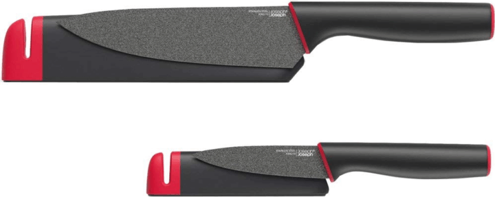Joseph Joseph Slice&Sharpen 6" Séf kés és 3.5" kés élesítő védőtokkal