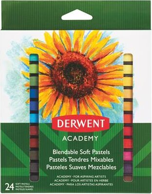 Derwent Academy Pasztell kréta - 24 különböző szín