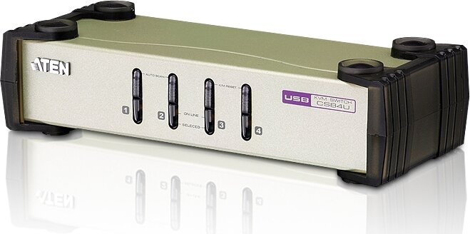 Aten CS84U-AT VGA D-Sub 4-port KVM Switch Aten CS84U-AT VGA D-Sub 4-port KVM Switch