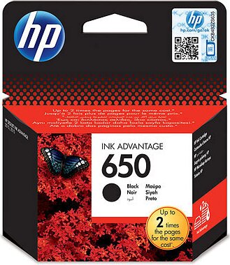 HP CZ101AE (650) fekete tintapatron
