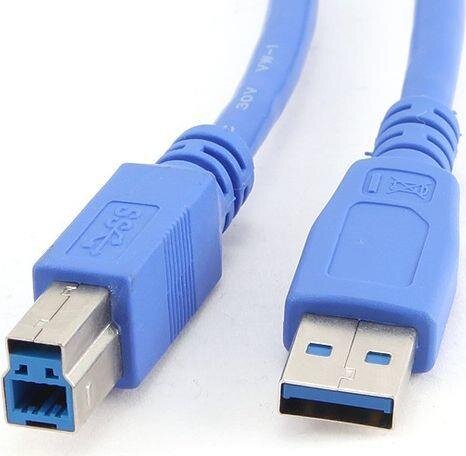 Gembird Cablexpert USB 3.0 A-B összekötő kábel 0.5m - Kék