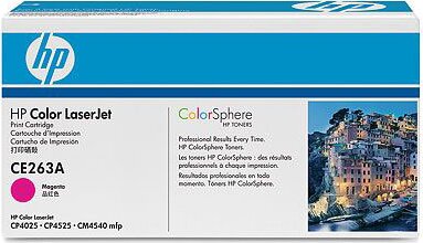 HP CE263A magenta toner HP CE263A magenta toner