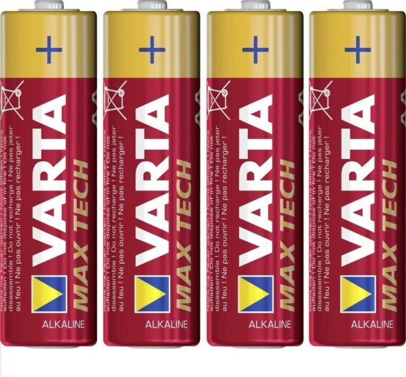 Varta MaxTech AA Ceruzaelem (4db/csomag)