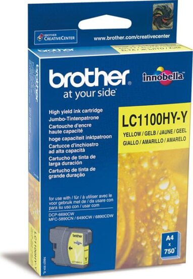 Brother LC1100HY-Y Sárga Tintapatron