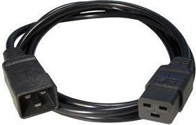 Gembird power extension kábel C19 input and C20 output 1.5m