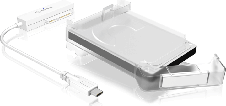 RaidSonic ICY BOX IB-AC703-C 2.5" Külső HDD ház - Fehér