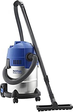 Nilfisk Buddy II 18 Nedves-Száraz Porszívó - Kék/Inox