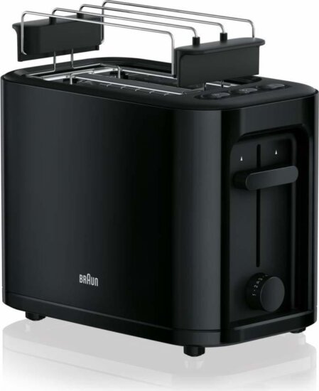 Braun HT3010 PurEase Kenyérpirító - Fekete Braun HT3010 PurEase Kenyérpirító - Fekete