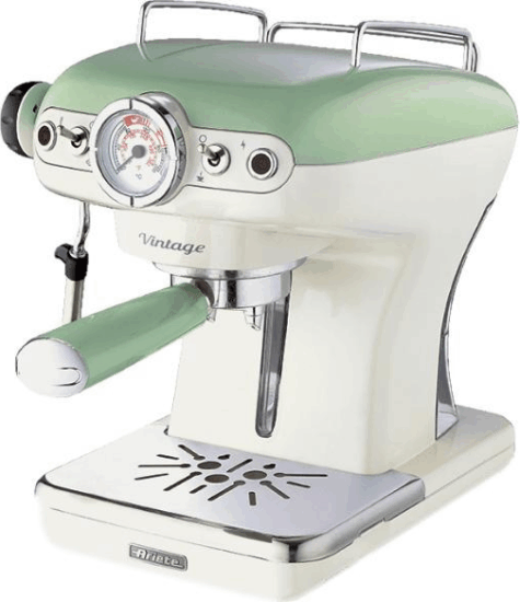 Ariete 1389.GR Vintage Eszpresszó Kávéfőző - Zöld Ariete 1389.GR Vintage Eszpresszó Kávéfőző - Zöld