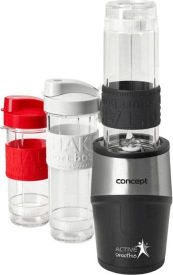 Concept SM3385 Smoothie Maker - Fekete-Acél