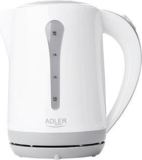 Adler AD 1244 2.5L Vízforraló Fehér