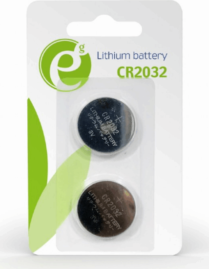 Gembird Energenie EG-BA-CR2032-01 Lithium CR2032 Gombelem (2db/csomag)