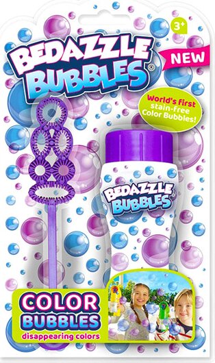 Bedazzle: buborékfújó utántöltő pálcával - Kétféle (50ml)