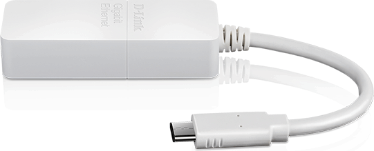 D-Link USB-C to Gigabit Ethernet Adapter - Fehér D-Link USB-C to Gigabit Ethernet Adapter - Fehér