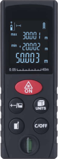 Emos M0502 Lézeres Távolságmérő - 40 m Emos M0502 Lézeres Távolságmérő - 40 m