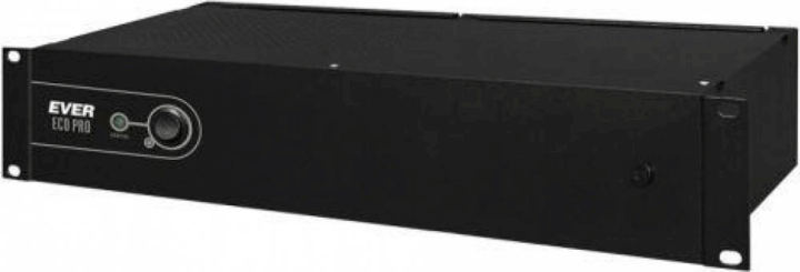 Ever Eco Pro Rack 1200VA /780W Vonalinteraktív UPS Fekete