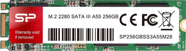 Silicon Power 256GB SP A55 M.2 SATA3 SSD