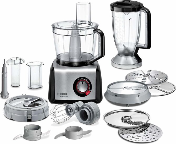 Bosch MC812M865 Food Processor Kompakt Konyhai Robotgép - Fekete/Inox Bosch MC812M865 Food Processor Kompakt Konyhai Robotgép - Fekete/Inox