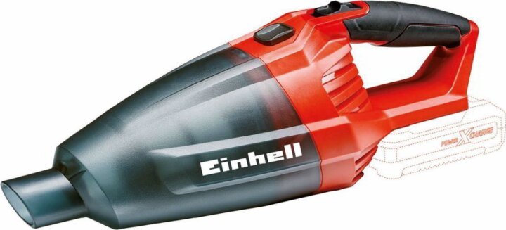 Einhell TE-VC 18 Li Solo Akkus kézi porszívó - Fekete/Piros (akku és töltő nélkül)
