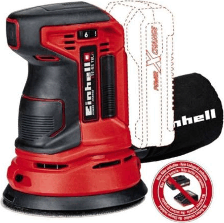 Einhell TE-RS 18 Li-Solo Akkumulátoros Excentercsiszoló (Akku nélkül)