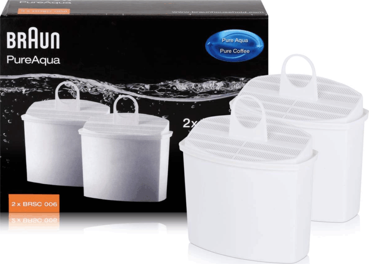 Braun PureAqua BRSC 006 Kávéfőző vízszűrő (2db / csomag)