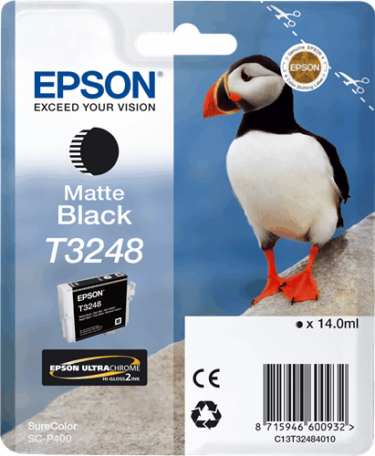 Epson T3248 Eredeti Tintapatron Matt Fekete