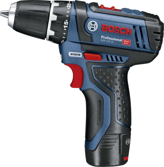 Bosch GSR 12V-15 FC Professional Akkumulátoros fúró-csavarozó