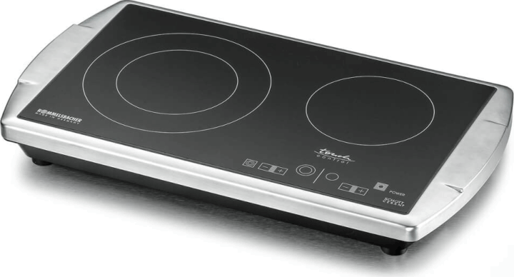 Rommelsbacher CT 3403/TC Ceran Kétlapos Főzőlap - Acél