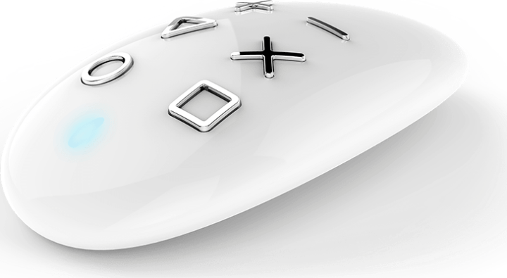 Fibaro FGKF-601 KeyFob Okosotthon távvezérlő kapcsoló