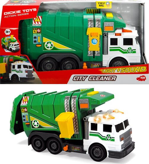 Dickie Toys: újrahasznosító jármű 39 cm - Zöld