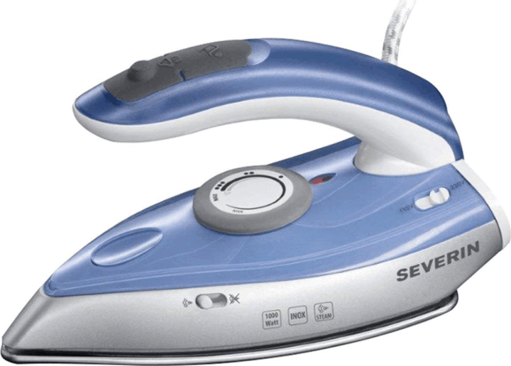 Severin BA 3234 Utazó Gőzölős Vasaló - Kék/Ezüst Severin BA 3234 Utazó Gőzölős Vasaló - Kék/Ezüst