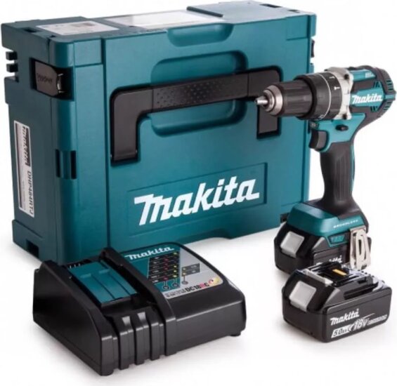 Makita DDF484RTJ Akkumulátoros ütvefúró-csavarozó (akkumulátorral)