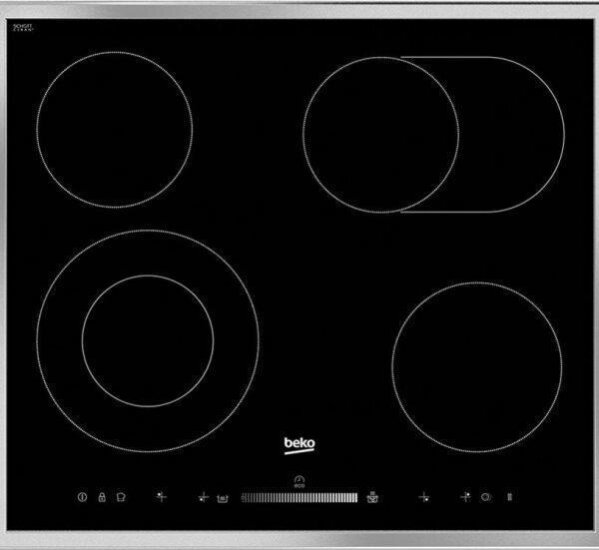 BEKO HIC 64503 TX Elektromos főzőlap - Fekete
