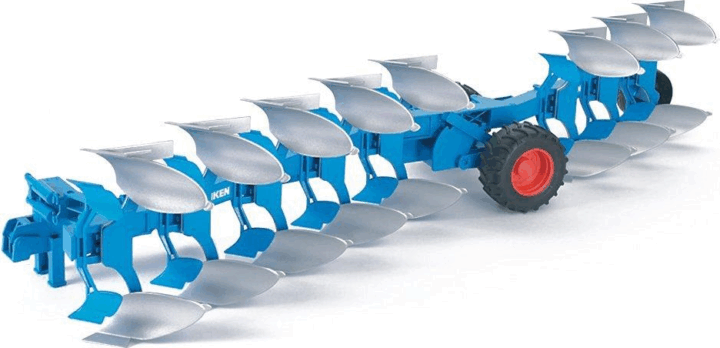 Bruder Lemken félig szerelhető váltvaforgató eke Vari-Titan Bruder Lemken félig szerelhető váltvaforgató eke Vari-Titan
