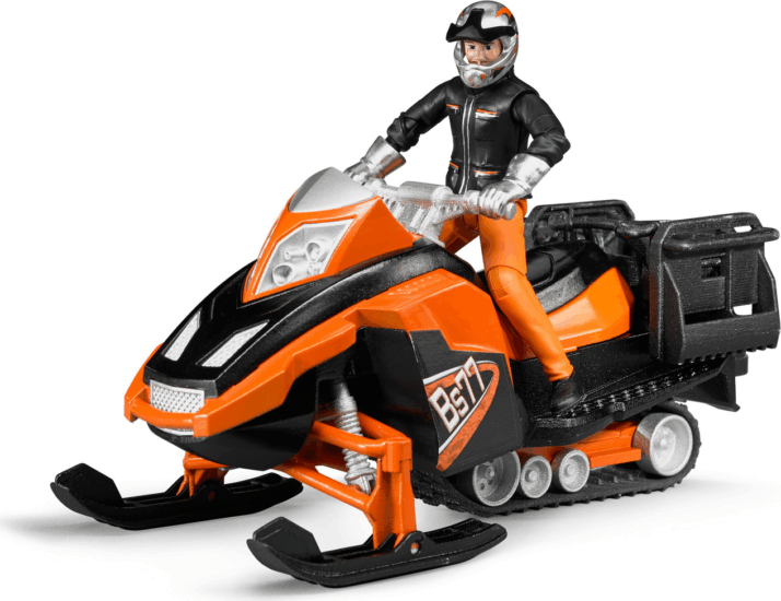 Bruder motorosszán sofőr figurával