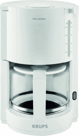 Krups F 309 01 ProAroma Filteres kávéfőző - Fehér Krups F 309 01 ProAroma Filteres kávéfőző - Fehér