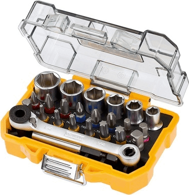DeWalt DT71516 Bit készlet racsnis kulccsal (24db / csomag)