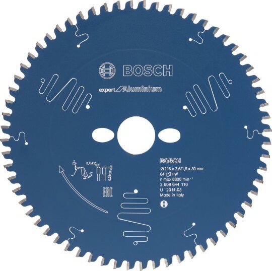 Bosch Expert Aluminium Körfűrészlap Ø 216mm 64 fog
