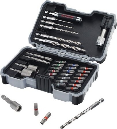 Bosch 2607017327 Bit befogójú fafúró-csavarozó készlet (35 db/csomag) Bosch 2607017327 Bit befogójú fafúró-csavarozó készlet (35 db/csomag)